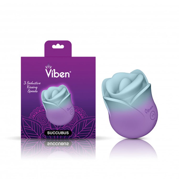 (image for) TESTER - Succubus Vibrating Kissing Rose - Pixie Dust