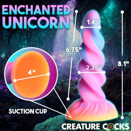 (image for) Moon Rider Glow-InThe-Dark Unicorn Dildo