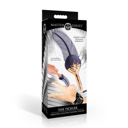 (image for) The Tickler Vibrating Silicone Feather