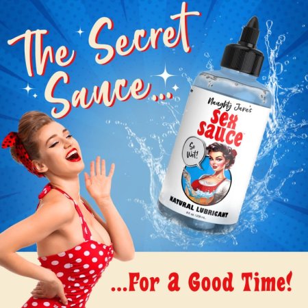 (image for) Naughty Janes Sex Sauce Natural Lube 8oz