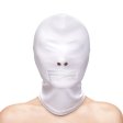 (image for) Hustler Taboo - Zippered Mouth Hood - Wh