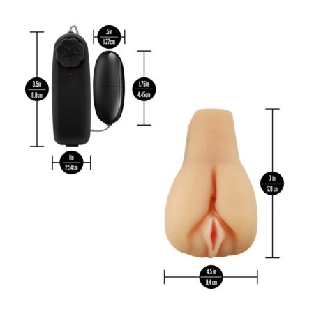 (image for) Enlust Jordyn - Vibrating Stroker - Beige
