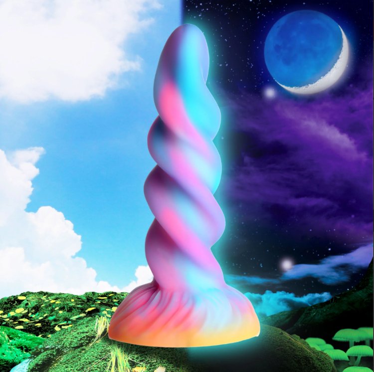 (image for) Moon Rider Glow-InThe-Dark Unicorn Dildo