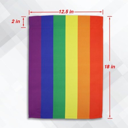 (image for) Rainbow Polar Fleece Blanket 50" x 60"