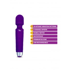 Tempest - Intense Wand Massager - Violet Tempest - Intense Wand Massager - Violet