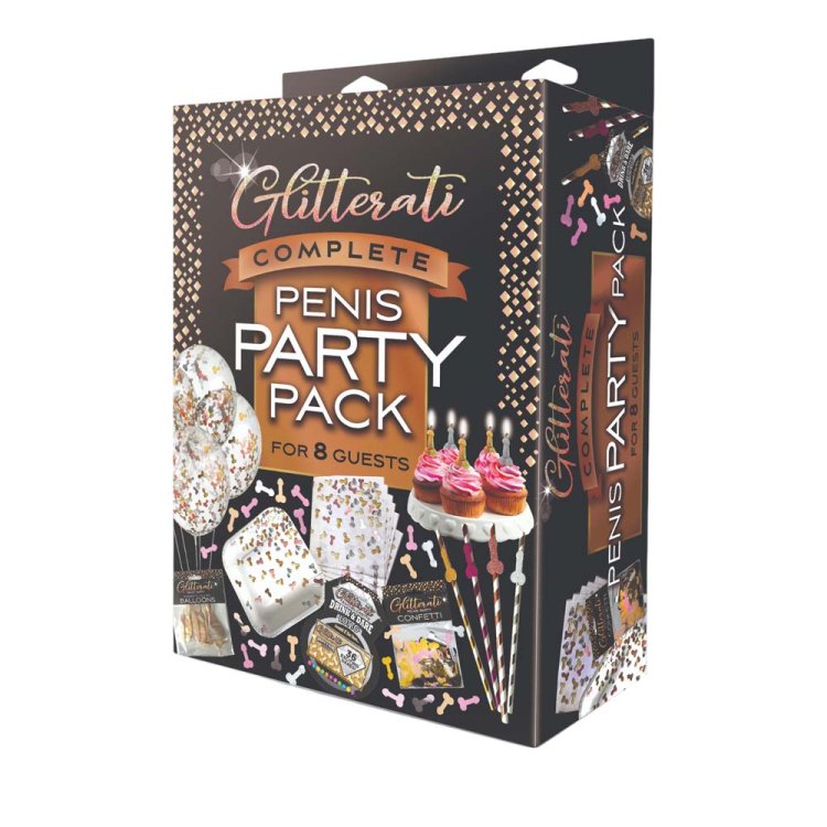 (image for) Glitterati Penis Party Pack