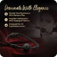 (image for) Temptasia Ardor - Silicone Ball Gag - Black