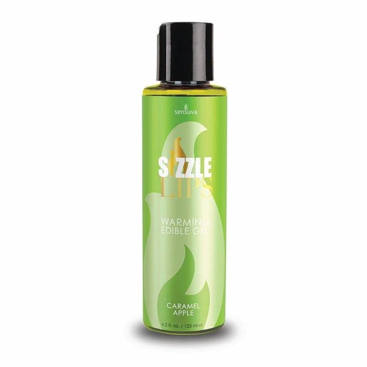 (image for) Sizzle Lips Edible Warming CaramelApple