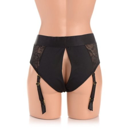 (image for) Seductress L/XL Lace Crotchless Harness*