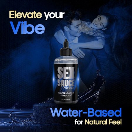 (image for) Sex Sauce for Men Water-Based Lube 8oz