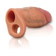 (image for) Enhancers Silicone Penis Extension Sleeve - Tan