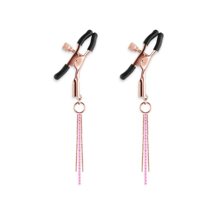 (image for) Bound Nipple Clamps - D3 - Rose Gold