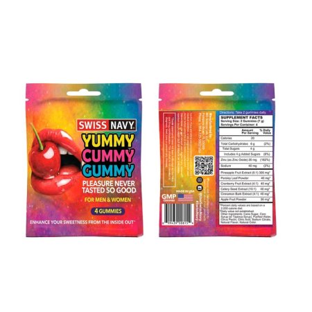 (image for) Yummy Cummy Gummy 4ct Packet