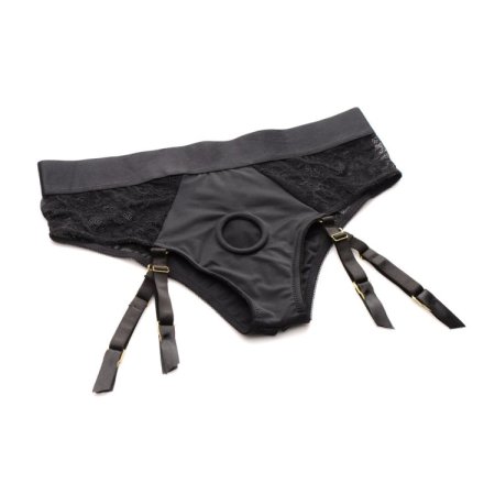 (image for) Seductress L/XL Lace Crotchless Harness*