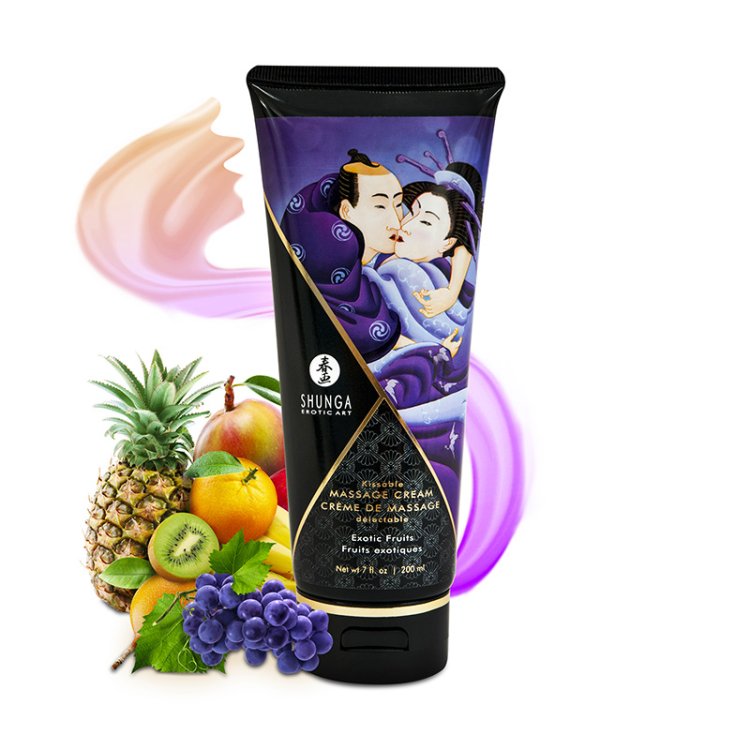(image for) Kissable Massage Creams 200 ml/ 7 fl.oz - Exotic Fruits
