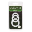 (image for) Adore U Höm - Cockring Set - Clear