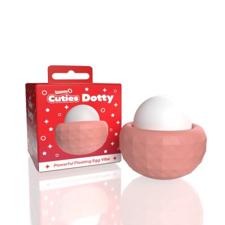 (image for) Screaming O Cuties Dotty Egg Vibrator - Dusty Rose