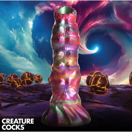 (image for) Larva Ovipositor Silicone Dildo w/ Eggs