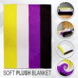(image for) Non-Binary Polar Fleece Blanket 50"x60"