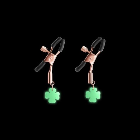 (image for) Bound Nipple Clamps - G4 Rose Gold GID