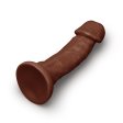 (image for) 9" Realistic Dildo - Dark
