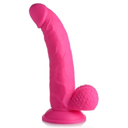 (image for) POP 7.5" Dildo with Balls - Pink