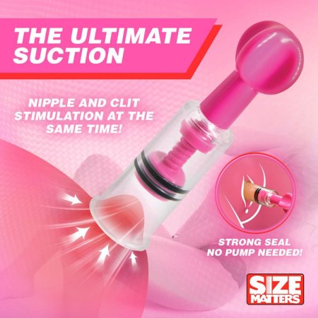 (image for) MAXtwist Clit & Nipple Triple Sucker Set - Pink