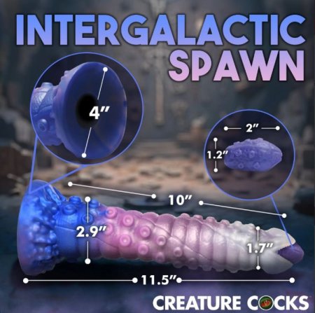 (image for) Tenta-Queen Ovipositor Large Dildo &Eggs