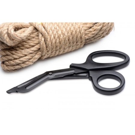 (image for) Heavy Duty Bondage Scissors - Black