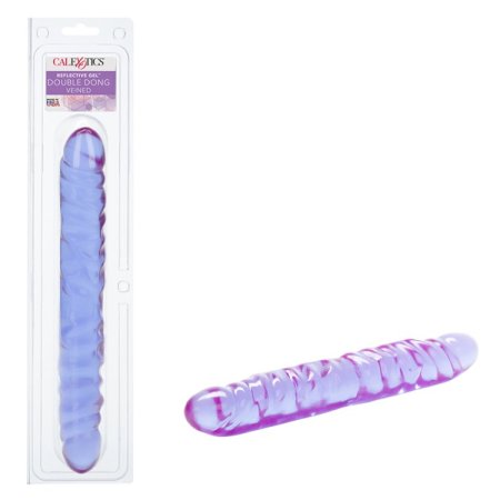 (image for) Reflective Gel 12 Veined Double Dong