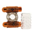 (image for) Stay Hard - Vibrating Cock Ring Set with Sleeve And 2 Bullets