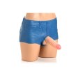 (image for) Booty Shorts 6" Dildo Silicone S/O Large