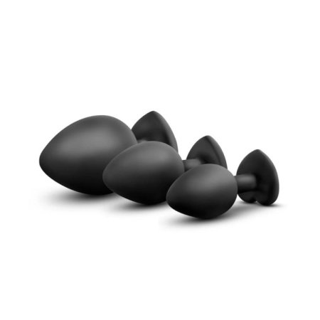 (image for) Luxe Bling Plugs Training Kit - White Gems 3pc