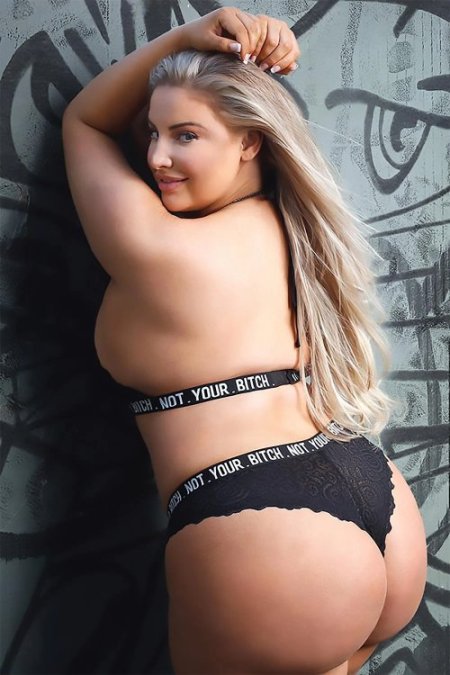 (image for) Not Your Bitch Bralette & Cheeky Panty Set