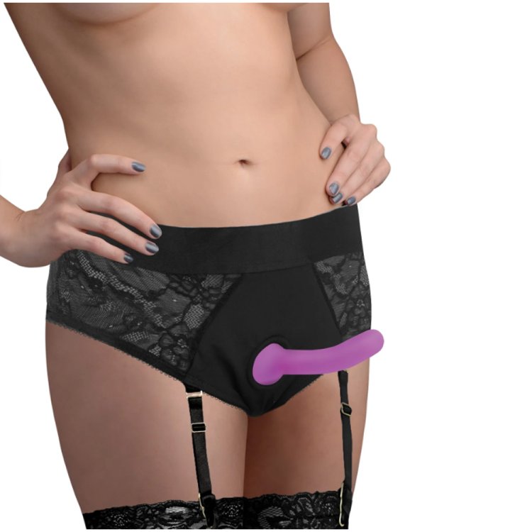 (image for) Seductress S/M Lace Crotchless Harness *