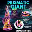 (image for) Enchantress Rainbow Glass Dildo