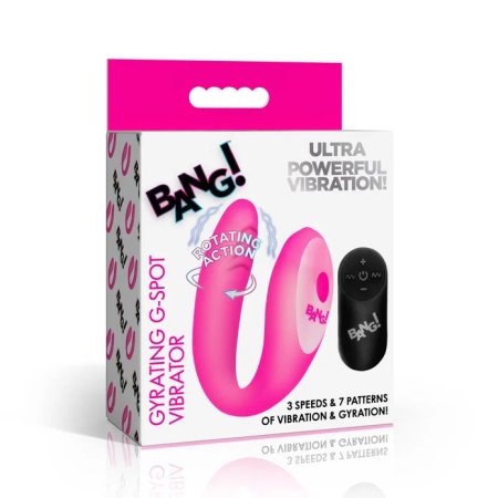 (image for) Gyrating G-Spot Vibrator - Pink