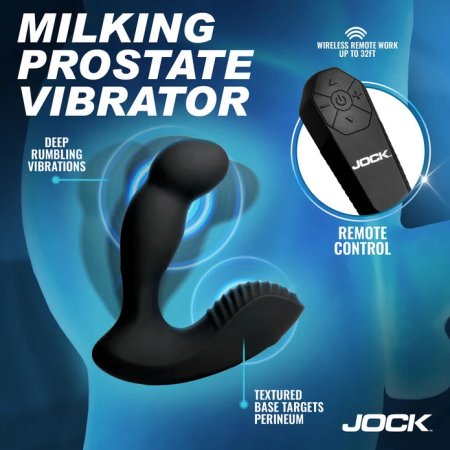 (image for) P-Force Milking Silicone Prostate Vibrator w/ Remote