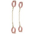(image for) Temptasia Ardor - Silicone Wrist & Ankle Restraints - Pink