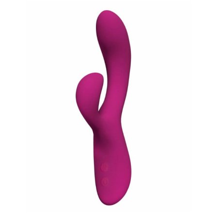(image for) Blush - Quinn - warming Rabbit Vibrator - Burgundy