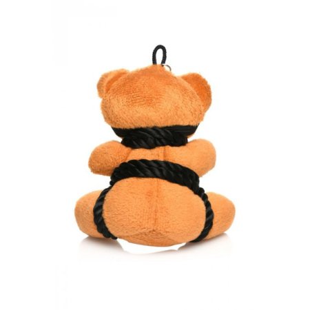 (image for) Rope Bondage Teddy Bear Keychain