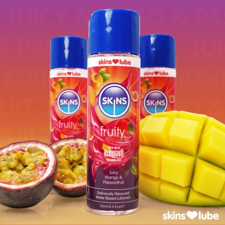 (image for) Skins Mango & Passion Fruit Water Based Lubricant 4.4 fl oz