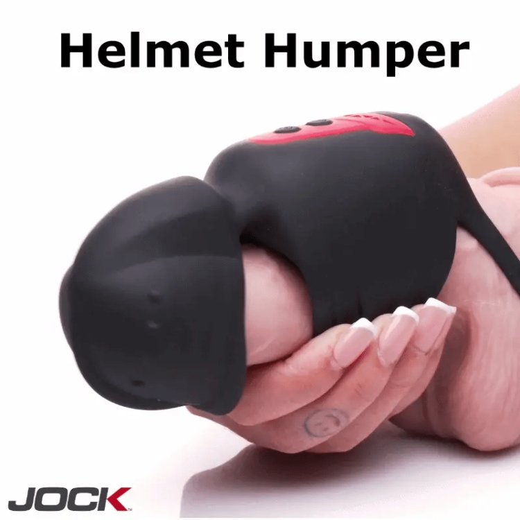 (image for) Helmet Humper Gyrating & Vibrating Silicone Masturbator