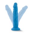 (image for) Neo - 7.5 Inch Dual Density Cock - Neon Blue