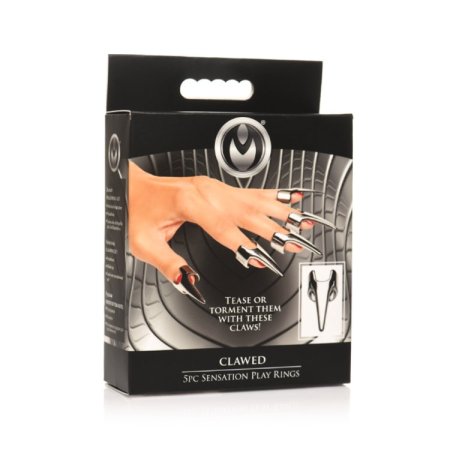 (image for) Clawed 5pc Sensation Play Rings