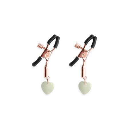 (image for) Bound Nipple Clamps - G3 Rose Gold GID