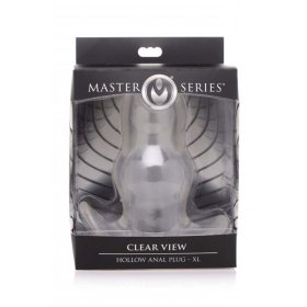 Clear View Hollow Anal Plug - X-Large Clear View Hollow Anal Plug - X-Large