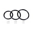 (image for) Black Metal Ring Set - 3pc 1.5/1.75/2"
