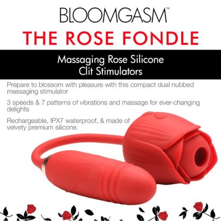 (image for) Romping Rose 10X Suction Rose & Thrustin