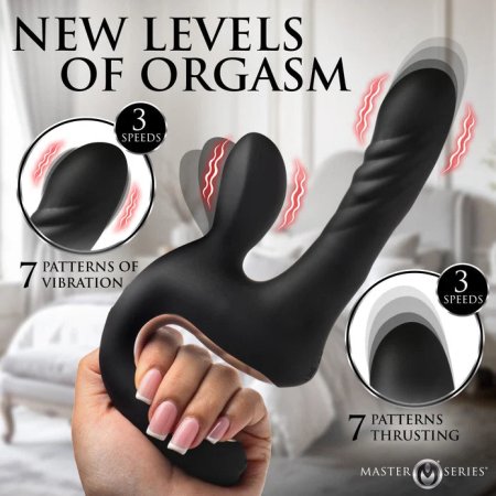 (image for) Thrust Pounder Thrusting Silicone Vibrator